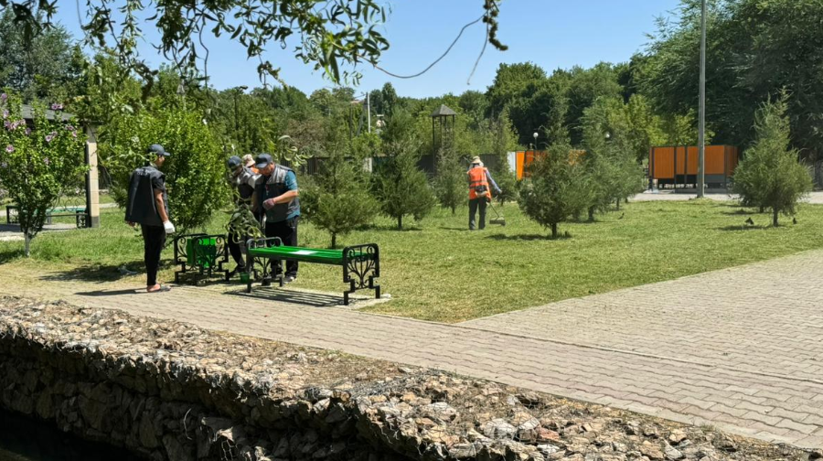 Shymkentte 150 myńnan asa adam tazalyq aksıasyna qatysty